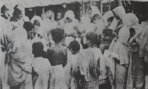 bengal famine-1943-distrbn of food & clothing-janaraksha samity
