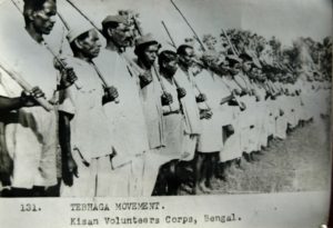 Tebhaga movement, kisan volunteers corps bengal (1)